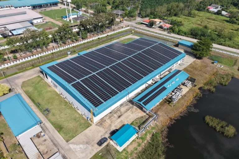 โครงการ: Solar Panus hatchery 855 kWp - พนัสนิคม ชลบุรี